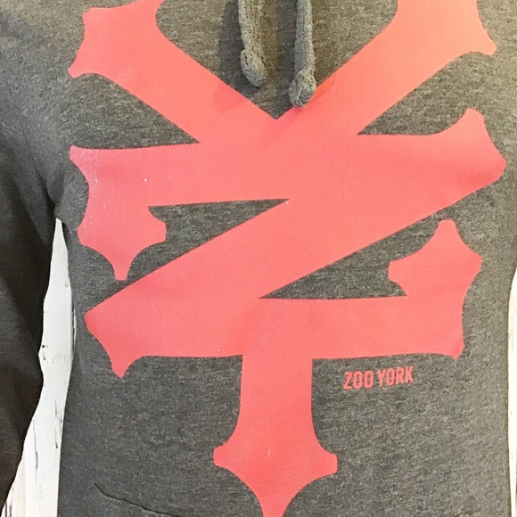 📍SOLD📍ZOO YORK long sleeve hoodie men’s small - Picture 4 of 7
